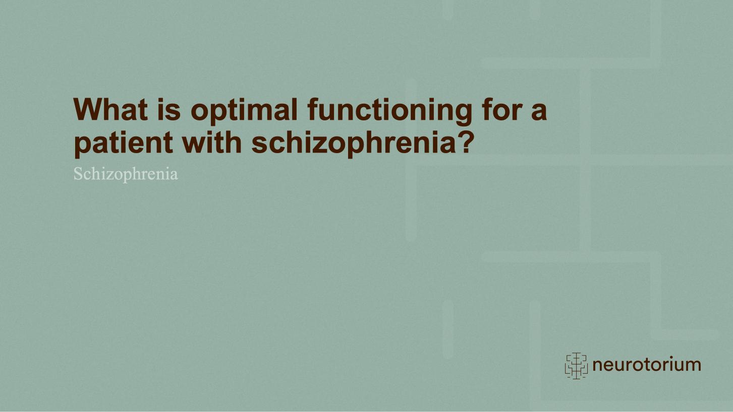 Schizophrenia – Definitions and Diagnosis – slide 9